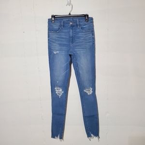 American Eagle Womens high rise jeans size 6 X-Long